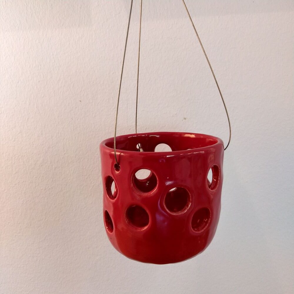 Windlicht für den Garten Jutta van Gelder · Keramik Atelier Henstedt